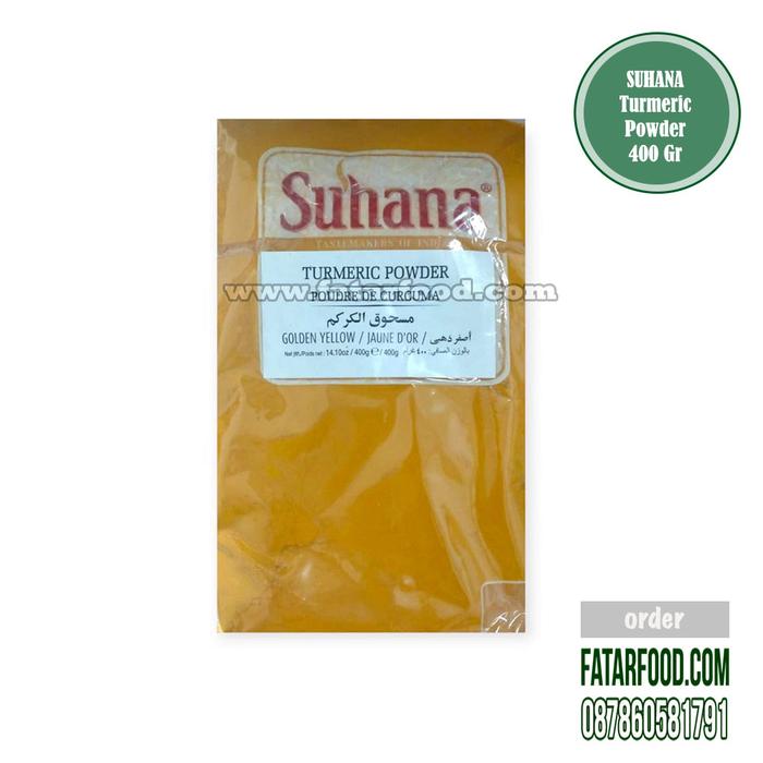Gambar Suhana Turmeric Powder 400 Gr by fatarfood dari fatarfood online shop Kota Denpasar Tokopedia