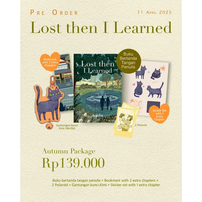 Gambar PRE ORDER - Buku Novel - Lost Then I Learned - Aqiela - Jingga - Bumifiksi dari BumifiksiJogjakarta Kab. Sleman 5 Tokopedia