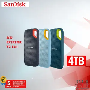 Sandisk SSD Extreme External Portable V2 E61 4TB USB C 3.2 - 4 TB