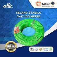Gambar Allir - Selang Air Trilliun Stabilo 3/4" 100M, Lembut, Elastis & Multifungsi dari Allir Indonesia Kota Bandung 1 Tokopedia