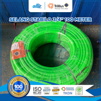 Gambar Allir - Selang Air Trilliun Stabilo 3/4" 100M, Lembut, Elastis & Multifungsi dari Allir Indonesia Kota Bandung 3 Tokopedia