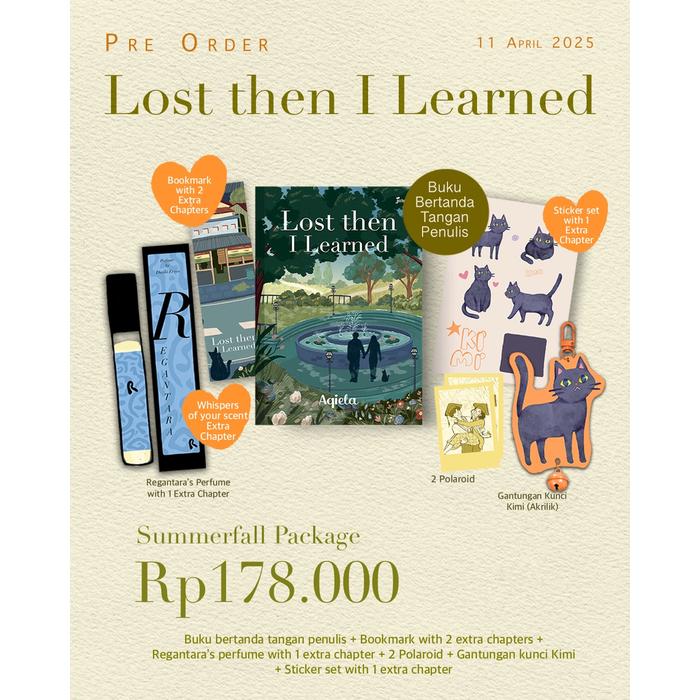 Gambar PRE ORDER - Buku Novel - Lost Then I Learned - Aqiela - Jingga - Bumifiksi dari BumifiksiJogjakarta Kab. Sleman Tokopedia