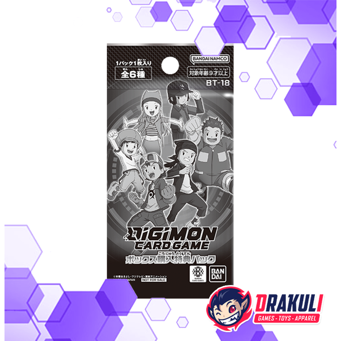 Gambar Digimon Card Game Element Successor BT-18 / BT18 Promo Pack Box Topper dari Drakuli Games Store Kota Administrasi Jakarta Pusat Tokopedia