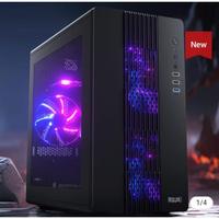 Gambar CASING PC GAMING TRANSPARAN GAMEN GCS120 M-ATX/MICRO ATX CASE TEMPERED GLASS BLACK WITHOUT FAN dari btgcom Kota Denpasar 2 Tokopedia