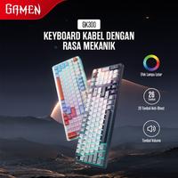 Gambar KEYBOARD GAMING GAMEN MEMBRANE GK300 RGB DENGAN TOMBOL KNOB MULTIFUNGSI FEEL MENGETIK SEPERTI KEYBOARD MECHANICAL dari btgcom Kota Denpasar 4 Tokopedia