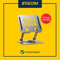 Gambar HOLDER ROBOT RT-LS08 STAND UNTUK TABLET/IPAD/HP DUDUKAN ALUMINIUM KUAT LIFTABLE FOLDABLE DAPAT BEROTASI 360 dari btgcom Kota Denpasar 1 Tokopedia