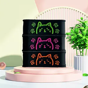 1pcs Nns Cat Tennis Racket Grip Band Cincin Raket Tenis Kucing Lucu