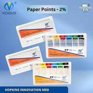 Paper Points 02 04 06 Taper 15# / 20# / 25# 15-40# Endodontic Materials Root Canal Fillings