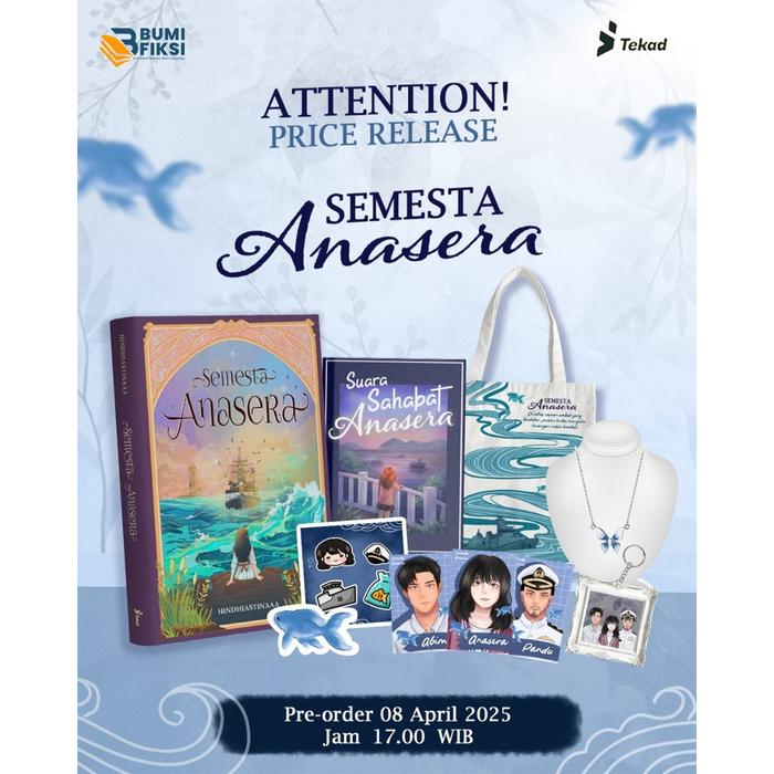 Gambar PRE ORDER - Buku Novel - Semesta Anasera - Hindhiastinaaa - Tekad - Bumifiksi dari BumifiksiJogjakarta Kab. Sleman Tokopedia