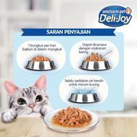 Gambar Deli-Joy Makanan Kucing Basah Pouch Adult Tuna & Salmon 60g - Immune (Vitamin E) - 12 Packs dari Unicharm Official Store Kab. Tangerang 5 Tokopedia
