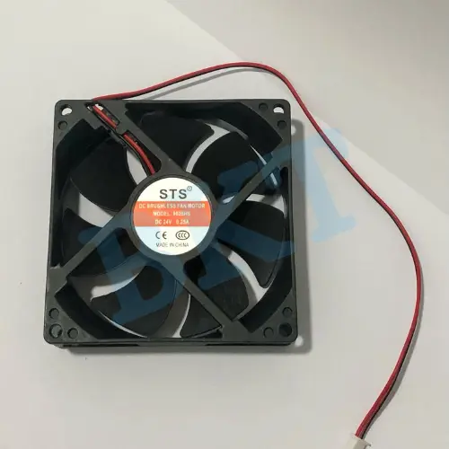 [24 Volt - 8CM] KIPAS 24V 24 VOLT Ukuran 8 cm x 8cm