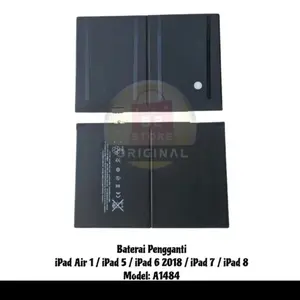TERSEDIA BATERAI BATTERY IPAD 6 2018 - IPAD 7 - IPAD 8 - IPAD 9 - IPAD 5 - IPAD AIR 1 A1484 A1474 A1475 A1476 A1893 A1954