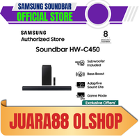 Gambar SAMSUNG HW-C450 SOUNDBAR 2.1ch DOLBY DTX VIRTUAL X HWC450 dari Juara88 olshop Kota Bekasi 1 Tokopedia