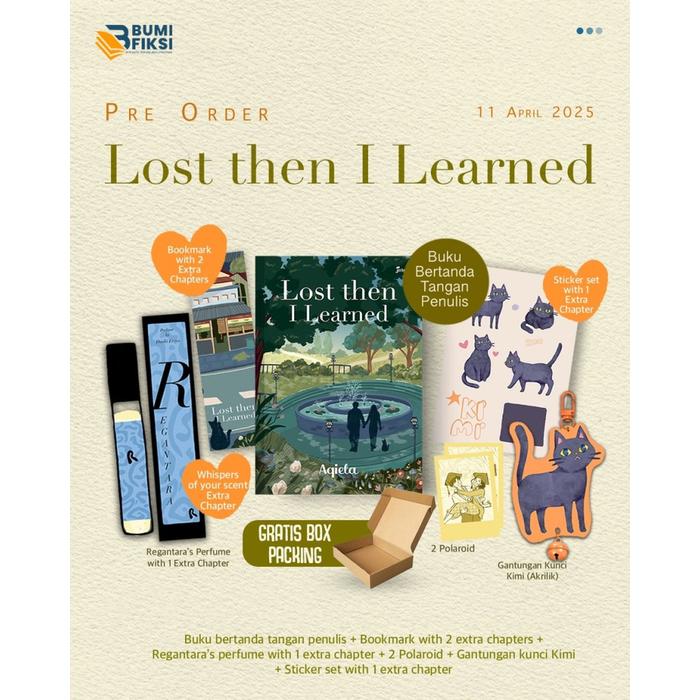 Gambar Buku Novel Lost Then I Learned - Aqiela - Jingga - Bumifiksi - Dipesan 11 Apr dari Bumi Fiksi Makassar Kota Makassar Tokopedia
