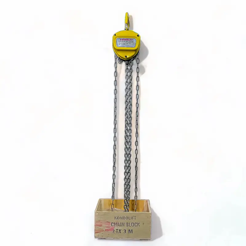 KONDO LIFT CHAIN BLOCK 2TON 3METER KATROL KEREKAN DEREK TAKEL GARANSI RESMI 8