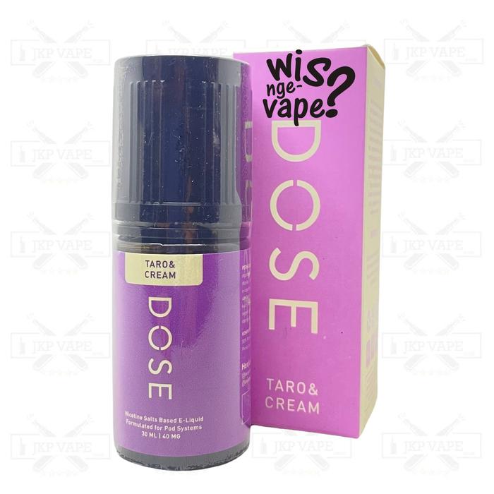 Jual Dose Taro Cream 30ml - Saltnic Liquid by HexJuice .JTW - Kota Bekasi -  Jkp Vape Jatiwarna | Tokopedia