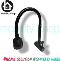 Gambar Kran Angsa Flexible SUS 304 Hitam - Keran air Sink Tembok Dapur 28FBL dari Morality Home Solution Kota Administrasi Jakarta Barat 2 Tokopedia