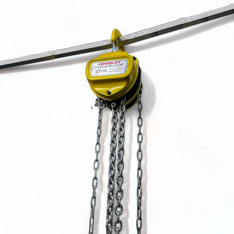 KONDO LIFT CHAIN BLOCK 2TON 3METER KATROL KEREKAN DEREK TAKEL GARANSI RESMI 7