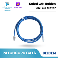 Gambar Patchcord Belden CAT6 3Meter / Kabel LAN Belden CAT6 3 Meter dari Profesional Network Kota Administrasi Jakarta Pusat 1 Tokopedia