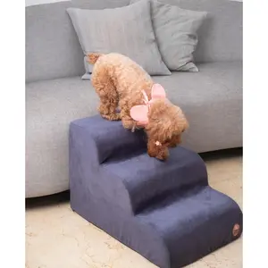 Pet Stairs Pawfectly Splendid NEW VARIANT Tangga Anjing Tangga Anabul Tangga Hewan Cover Bahan Sofa Premium Waterproof Dengan Anti-Slip Bottom