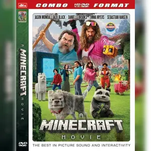 A Minecraft Mov!e (2025) - DVD Terbaru