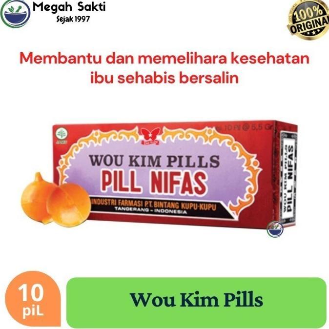 Ready Siap Kirim!! Wou Kim Pills - O kim Wan - Herbal Pelancar Menstruasi & Nifas 10 pils