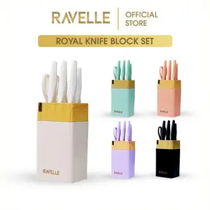 PISAU SET PREMIUM RAVELLE PISAU SET RAVELLE KNIFE SET + TALENAN