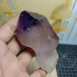 Natural Lavender Amethyst Rough / Raw Point (3) Asli Batu Alam