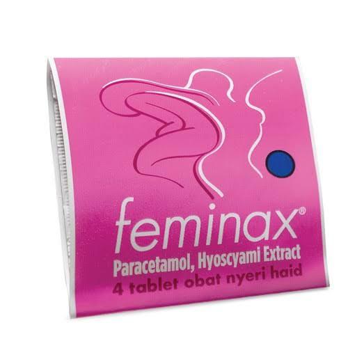 Feminax Tablet 1 strip isi 4 tablet
