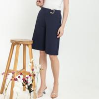 Gambar *Ready Stok* 2023 - Celana Kulot Kaos C305 (CAP) - Hitam, M dari Sisters Fashion Group Kota Administrasi Jakarta Utara 4 Tokopedia