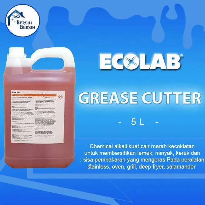 top Ecolab Grease Cutter Grill Cleanser - Shop | Tokopedia