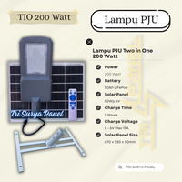 Gambar Lampu PJU Tenaga Surya 200W Murah Two in One dari Tri Surya Panel Kota Tangerang Selatan 1 Tokopedia