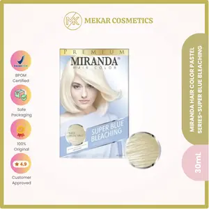 MIRANDA HAIR COLOR PASTEL SERIES-SUPER BLUE BLEACHING