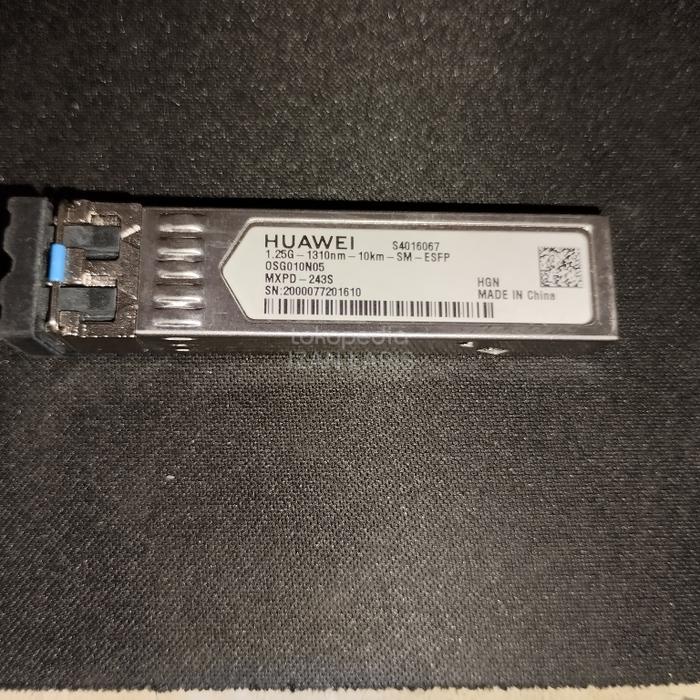 Gambar SFP 1.25G 10km SM ESFP Huawei dari IZAN LARIS Kab. Sidoarjo Tokopedia