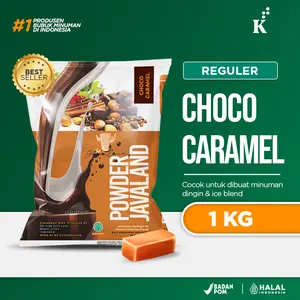 Bubuk Minuman Choco Caramel Bubble Drink Powder 1kg Javaland