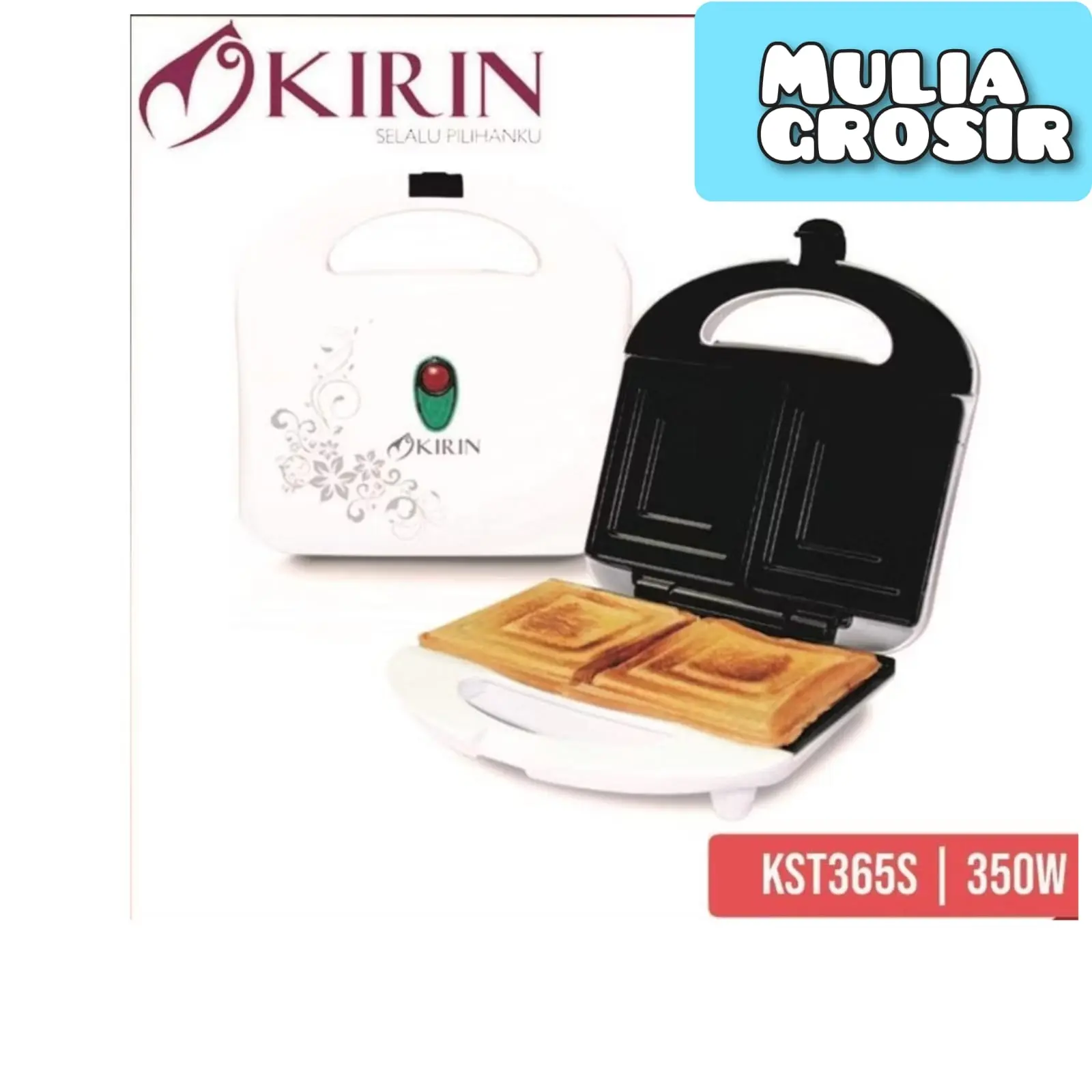 Toaster Kirin KST 365S Panggangan Roti Kirin Sandwich Maker