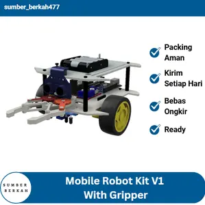 Mobile Robot Kit V1 With Gripper