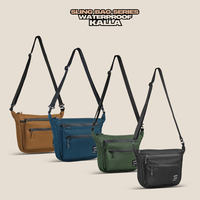 Gambar ANT PROJECT - Sling Bag Series KALLA Waterproof - Tas Selempang - Hitam dari ANT Project Kota Bandung 1 Tokopedia