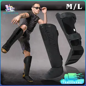 Shin Guard Muay Thai Pelindung Tulang Kering Bela Diri Pelindung Kaki Muaythai