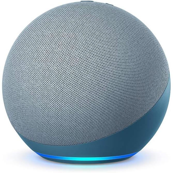 Amazon Echo 4 Gen (Besar) - Large Alexa Smart Speaker with Strong Bass