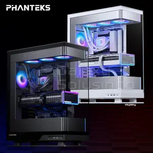 PHANTEKS Evolv X2 Tempered Glass ATX Chasis D-RGB Gaming Case - Black / White