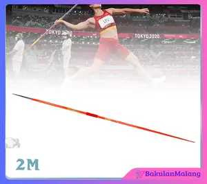 Latihan Lempar Lembing Import Atletik Panjang 2m Bijian Lempar Lembing