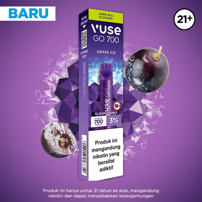 Vuse Go Grape Ice Vuse Go 5000 Grape Ice 34mg ( Uva + Mentol) – La Lico Vuse  Go Grape Ice Vuse Zero Nic 2 Vuse Go 1000