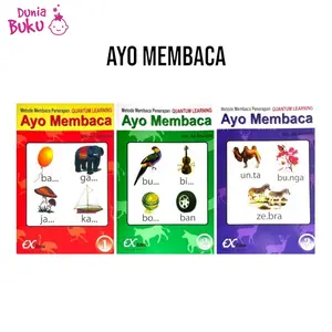 Seri Ayo Membaca - Ayo Membaca Jilid 1-3