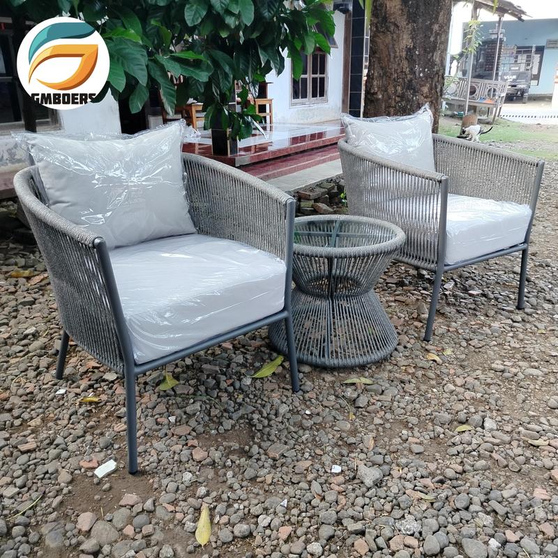 Kursi Sofa Single Set + Meja Anyaman Rope - Shop | Tokopedia