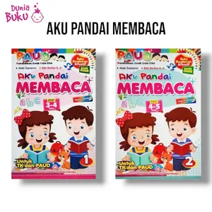 Buku Seri Aku Pandai - Pandai Membuat Garis Bentuk Pandai Membaca - Untuk Paud Tk Full Colour Best SELLER