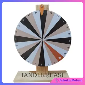 Spin Whell Bunyi 30 Cm Roullete Roda Undian