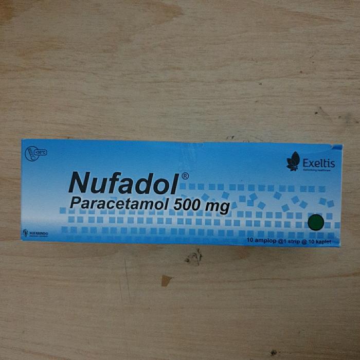 nufadol tablet (obat menurunkan demam dan meredakan nyeri)