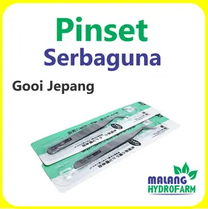 Pinset Serbaguna cunam pincet besi tanaman sayuran buah penjepit hydroponik hidroponik