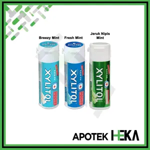 Xylitol Lotte Mini 26.1 gr Sugar Free Chewing Gum - Permen Karet